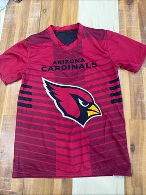 Holloway Arizona Cardinals NFL Flag Reversible Youth Large Jersey